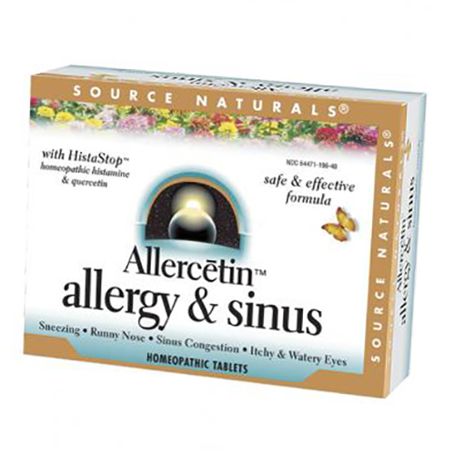 

Allercetin Allergy & Sinus Source Naturals 48таб (71355019)