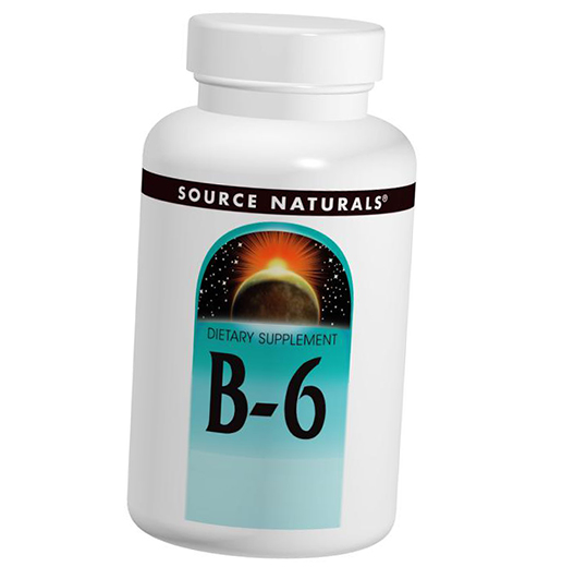 

Витамин B6 (Пиридоксин), B-6, Source Naturals 100таб (36355063)