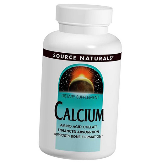 

Хелат Кальция, Calcium, Source Naturals 100таб (36355050)
