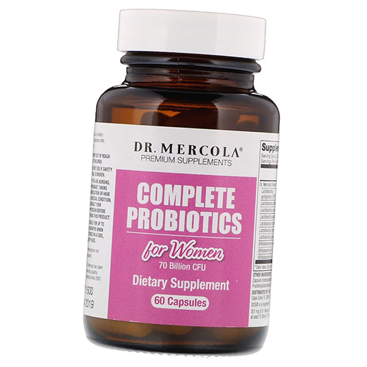 

Complete Probiotics Women Dr. Mercola 30капс (69387002)