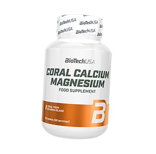 

BioTech (USA) Coral Calcium+Magnesium 100таб (36084001)