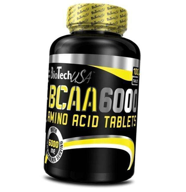

Комплекс Аминокислот, BCAA 6000, BioTech (USA) 100таб (28084004)