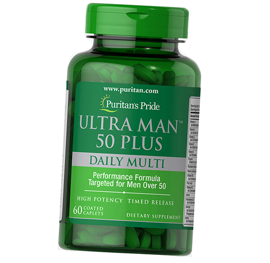 

Витамины для мужчин после 50 лет, Ultra Man 50 Plus, Puritan's Pride 60каплет (36367126)