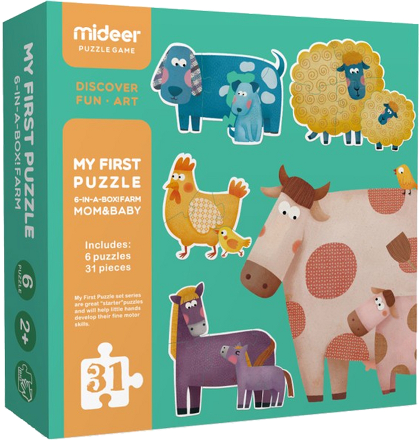 

Пазл-игра MiDeer Мама и Малыш 31 элемент (MD3012)