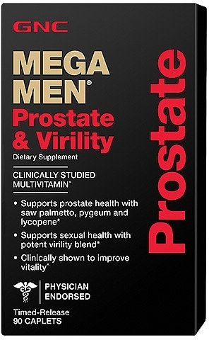 

Витамины GNC Mega Men Prostate and Virility 90 caps