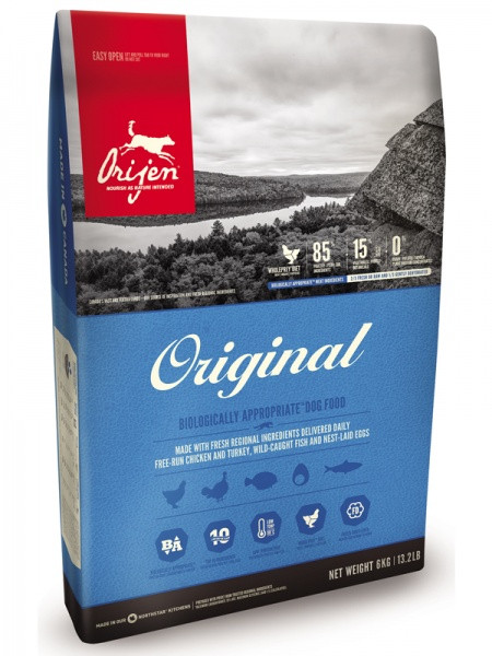 

Сухой корм ORIJEN Original Dog для собак и щенков всех пород, 17 кг