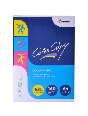 

Бумага офисная Color Copy А4 160 г/м2 250 листов (9003974416373)