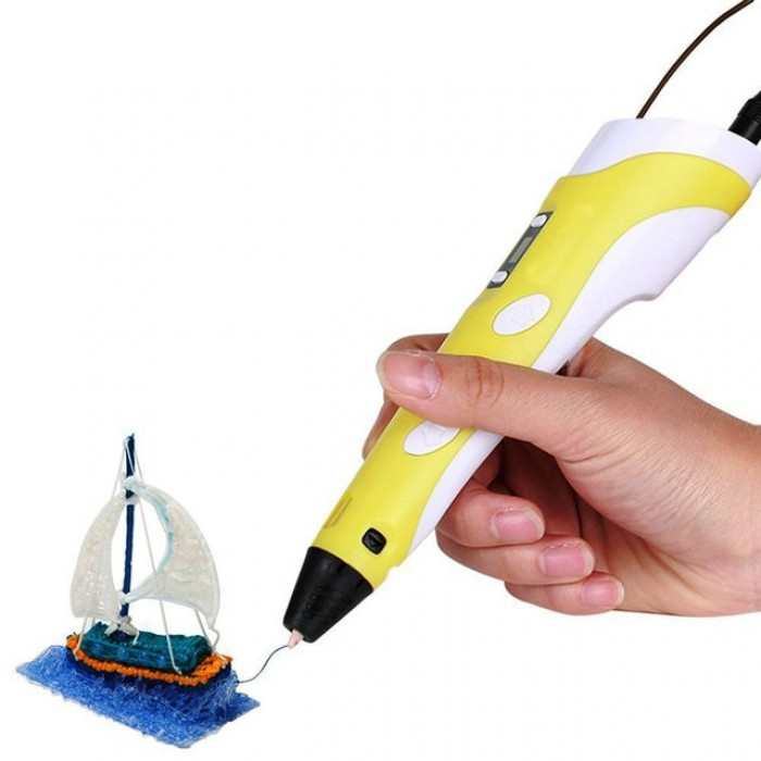 

3D ручка для рисования с LCD дисплеем Pen2 MyRiwell YELLOW ONE ( 45081)