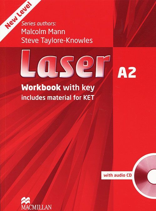 

Laser A2: Workbook with Key (+ Audio CD)