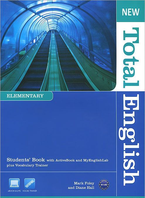 

New Total English: Elementary Level: Student`s Book with ActiveBook and MyEnglishLab plus Vocabulary Trainer (+ CD-ROM)