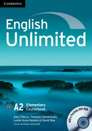 

English Unlimited. Elementary Coursebook (With e-Portfolio DVD-Rom)