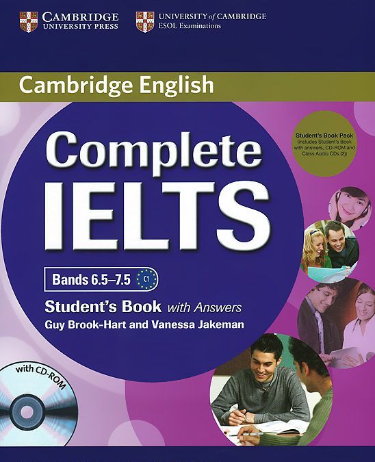 

Complete IELTS Bands 6.5-7.5. Student`s Pack (Student`s Book with Answers with CD-ROM and Class Audio CDs (2))