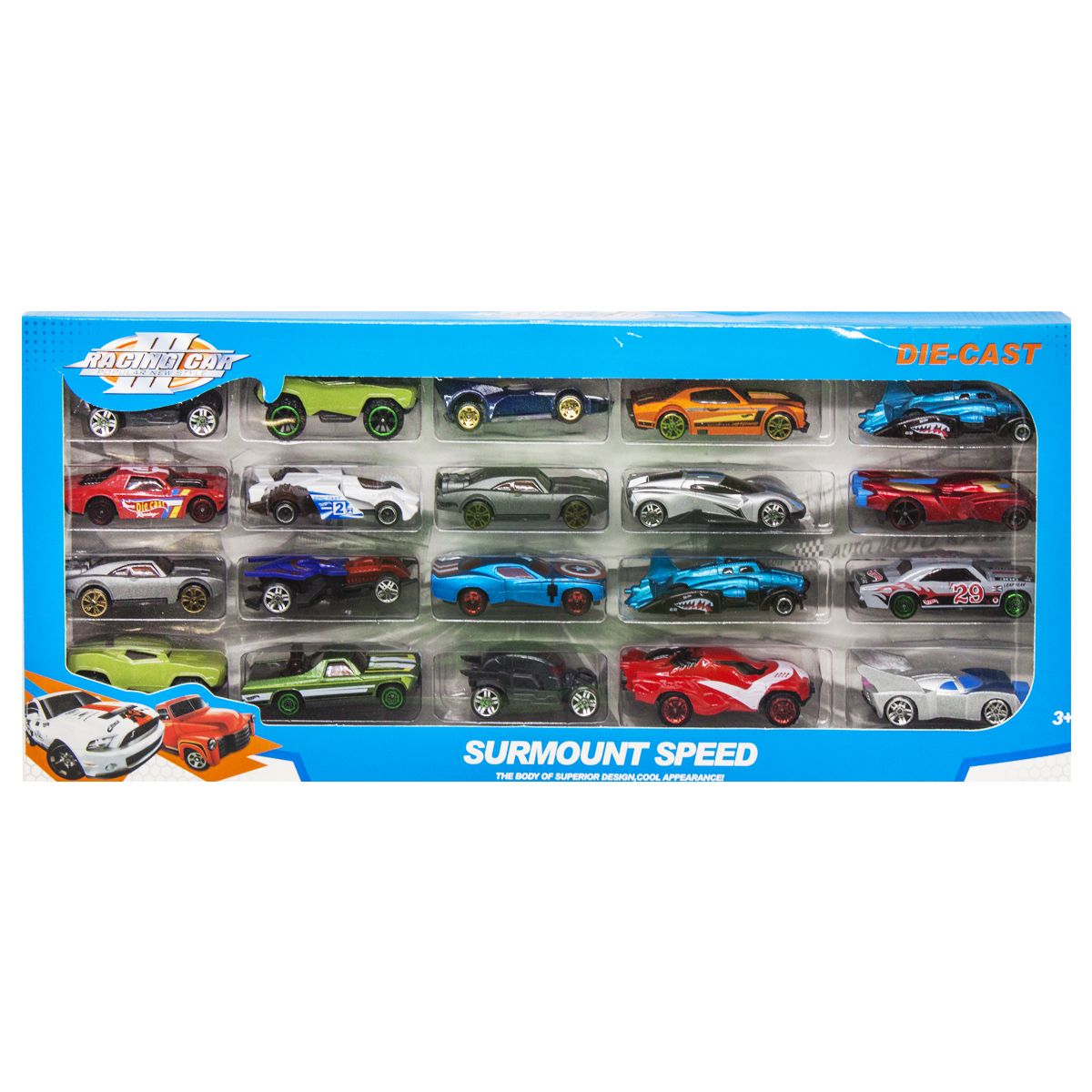 

Набор машинок Racing Car 20 шт MiC (324-55) (153331)