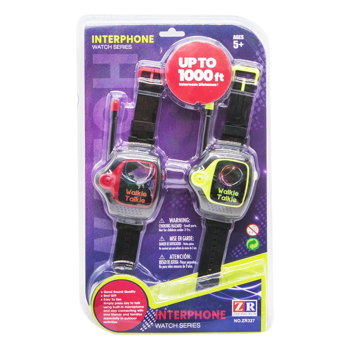 

Рация-браслет Interphone ZHONG RUN (ZR327) (153318)