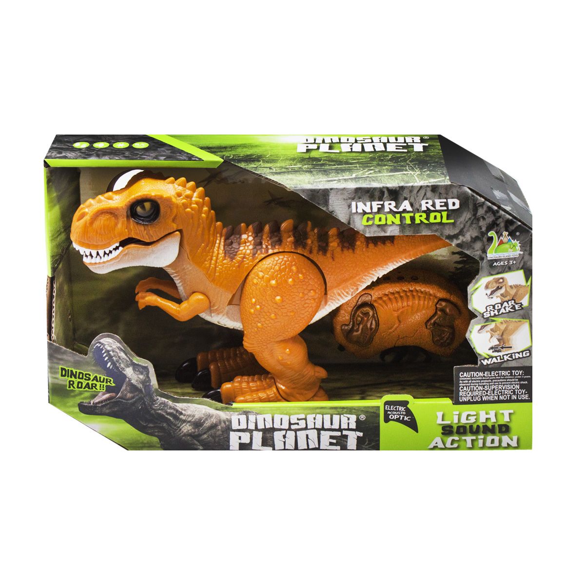 

Динозавр Тираннозавр на радиоуправлении DINOSAURS'ISLAND TOYS (RS011) (153260)