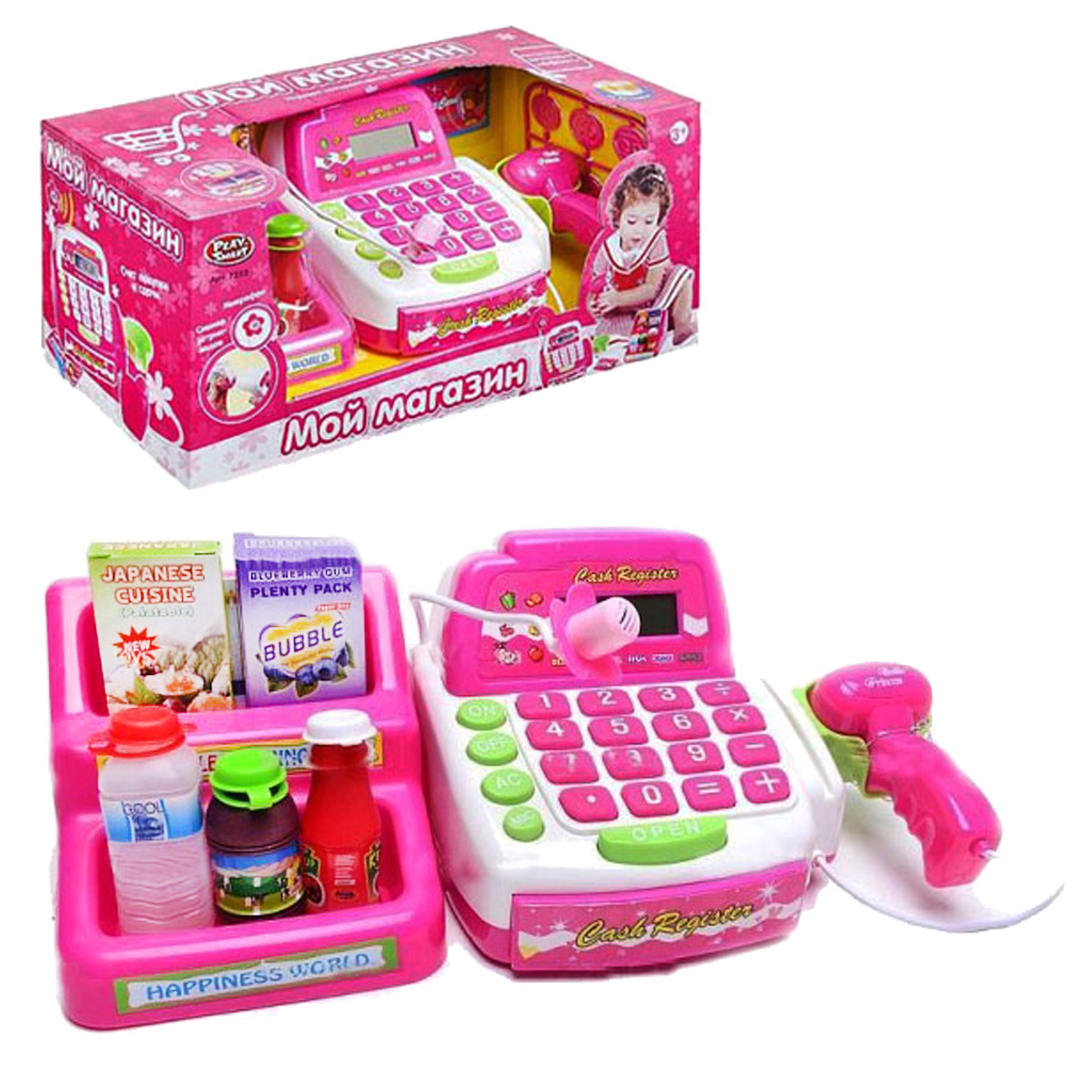 

Кассовый аппарат Мой магазин Play Smart (7255) (10703)