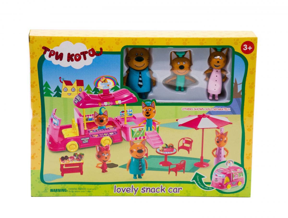 

Игровой набор Три кота Фургончик с мороженым MiC (M-8804) (104856)