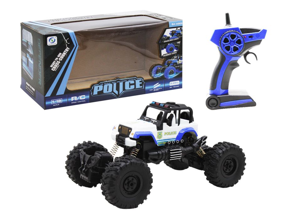 

Машинка на радиоуправлении Police белый MiC (689-1A) (154675)