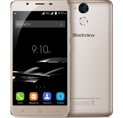

Мобильный телефон Blackview P2 4/64Gb Champagne Gold