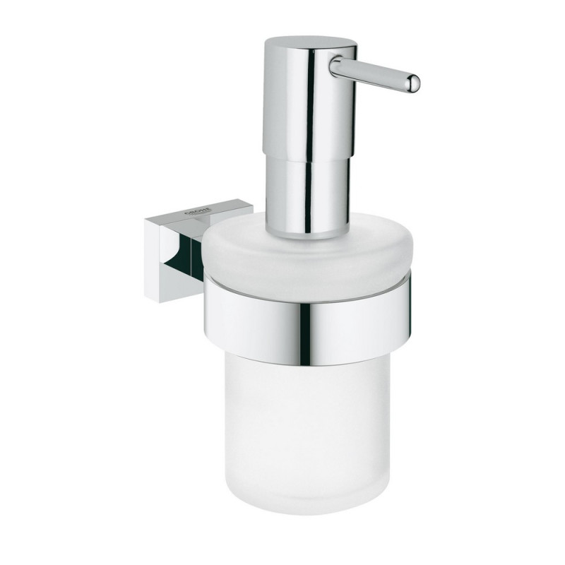 

Дозатор Жидкого Мыла Сдержателем Grohe Ex Essentials Cube 40756001