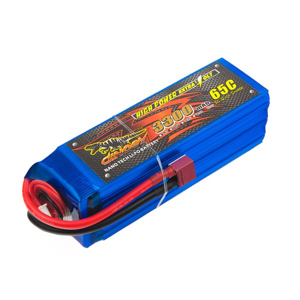 

Аккумулятор Dinogy LiPO 22,2В 3300мАч 6S 65C 43х42х133мм 553г T-Plug (DLC-6S3300H-T)