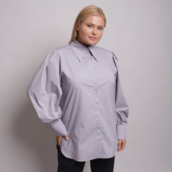 

Блуза NADEZDINA FIFI 44 серая 8520276-38