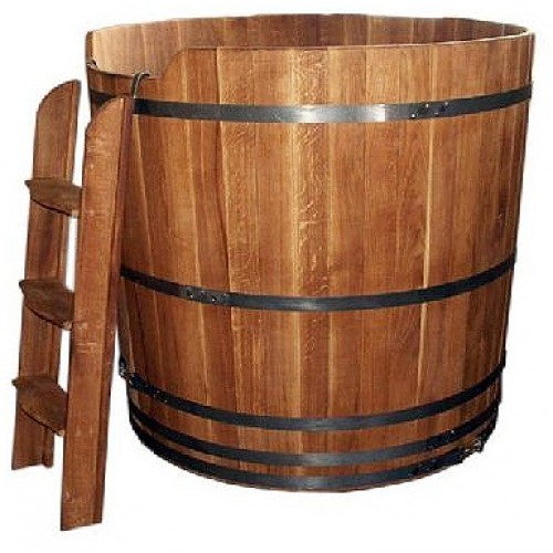 

Купель дубовая круглая BentWood высота 1 метр диаметр 120 см