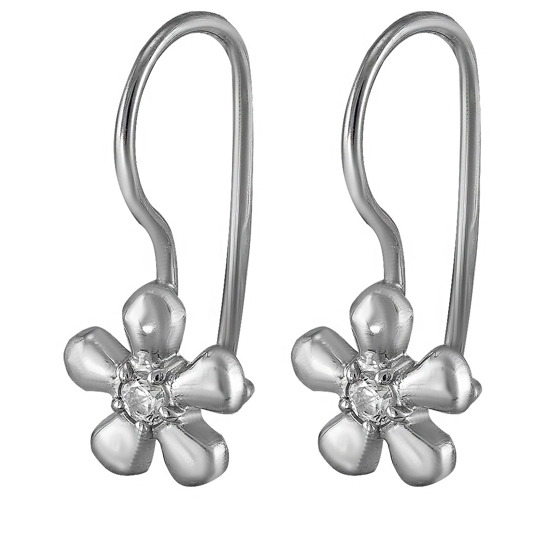

Серьги Twiddle jewelry с кубическим цирконием 1.17 г (С051)