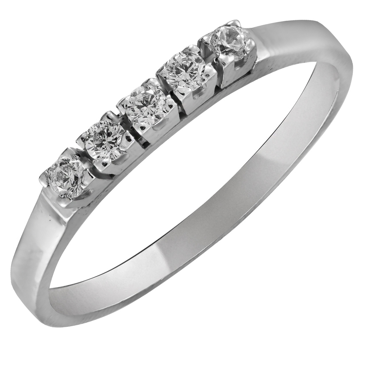 

Кольцо из серебра с куб. циркониями Twiddle Jewelry 20 размер 1.62 г (К006-20.0)