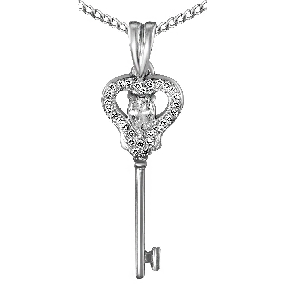 

Подвеска Twiddle jewelry с кубическим цирконием 1.38 г (П116)