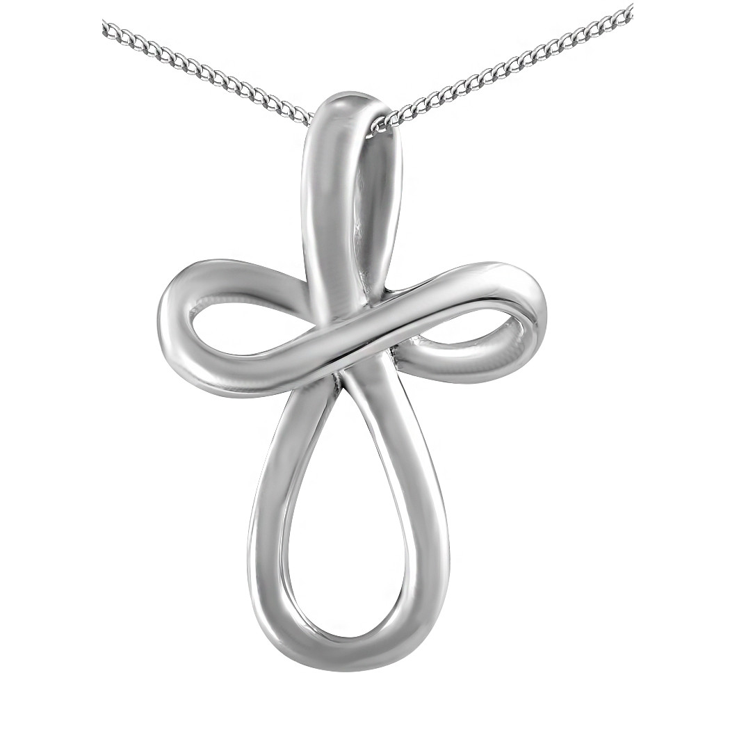 

Подвеска крест-петля Twiddle jewelry 1.74 г (п146)