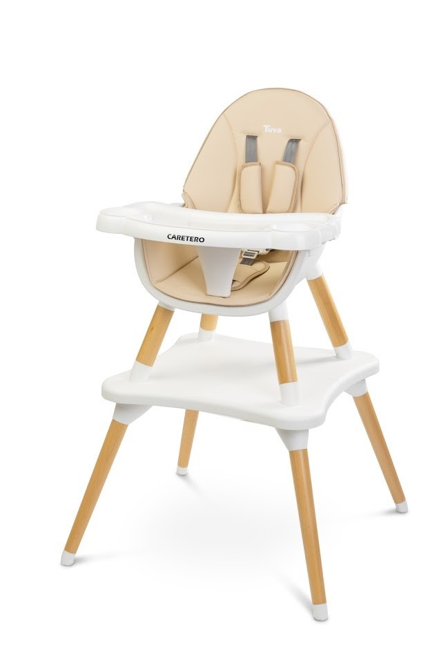 

Стульчик для кормления 2 в 1 Carerero Tuva Beige