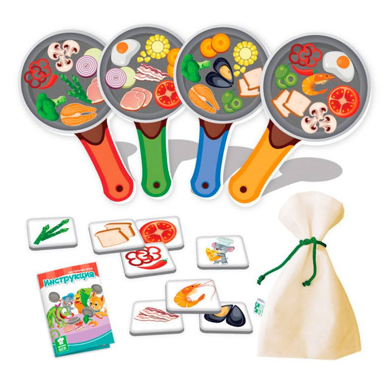 

Игра на скорость "Сковородки" VT2309-09 (рус) Vladi TOYs