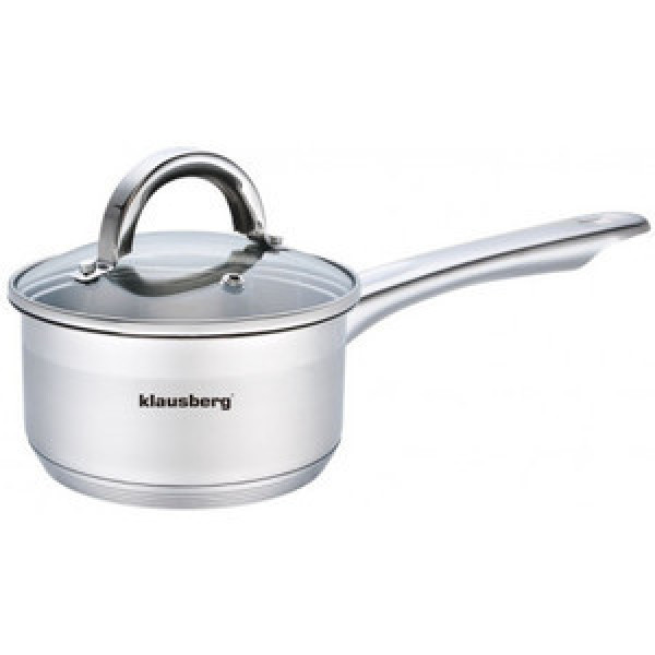 

Ковш с крышкой из нержавеючей стали 1 л Klausberg (KB-7132-4322)