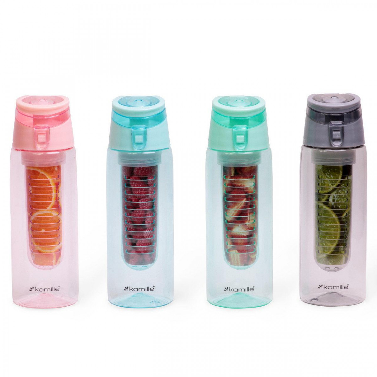 

Спортивная бутылка для воды 660 мл Kamille (KM-2303)