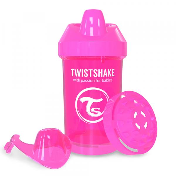 

Twistshake чашка-непроливайка 300мл 8+мес Розовая (78058) (24891)