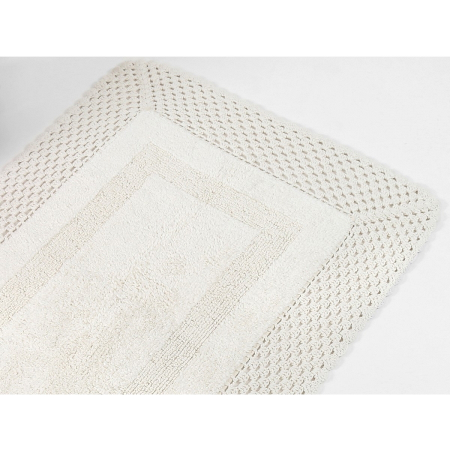 

Набор ковриков Irya - Lizz krem кремовый 80*120+45*65