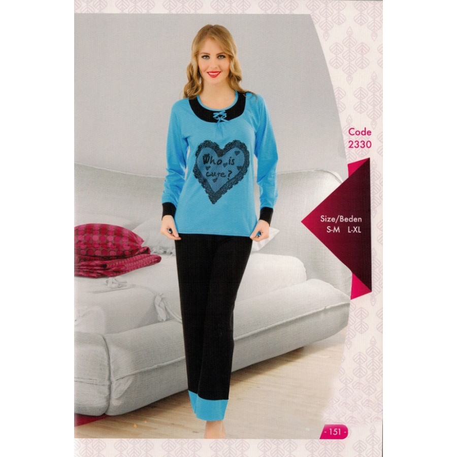 

Домашняя одежда Night Angel - Пижама женская 2330 S/M