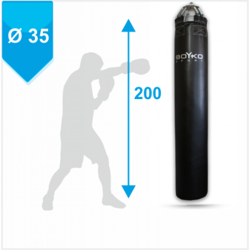 

Мешок боксерский цилиндрический Boyko-Sport 2000х350 мм, код: bs0412351207-BK