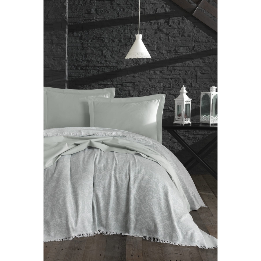 

Покрывало Eponj Home Naturel - Porto suyesil зеленый 240*260