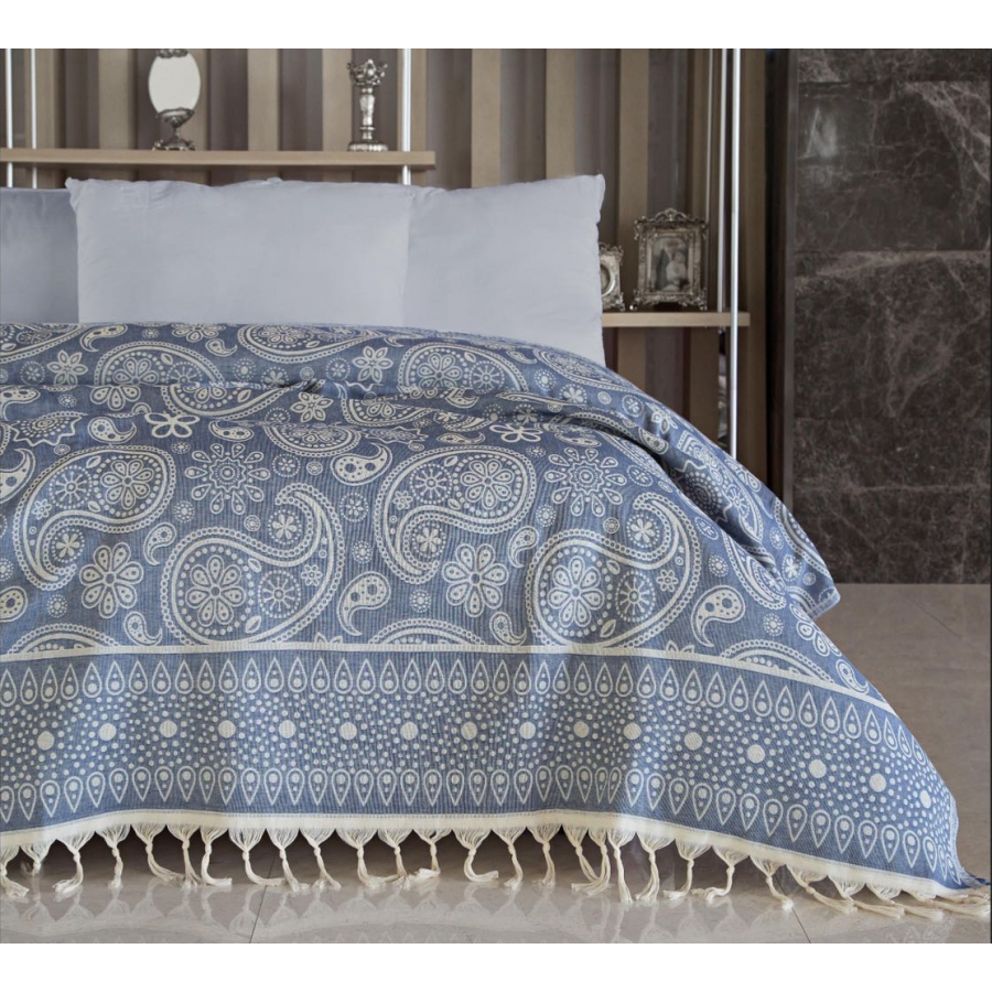 

Покрывало Irya - Evonne blue голубой 240*250