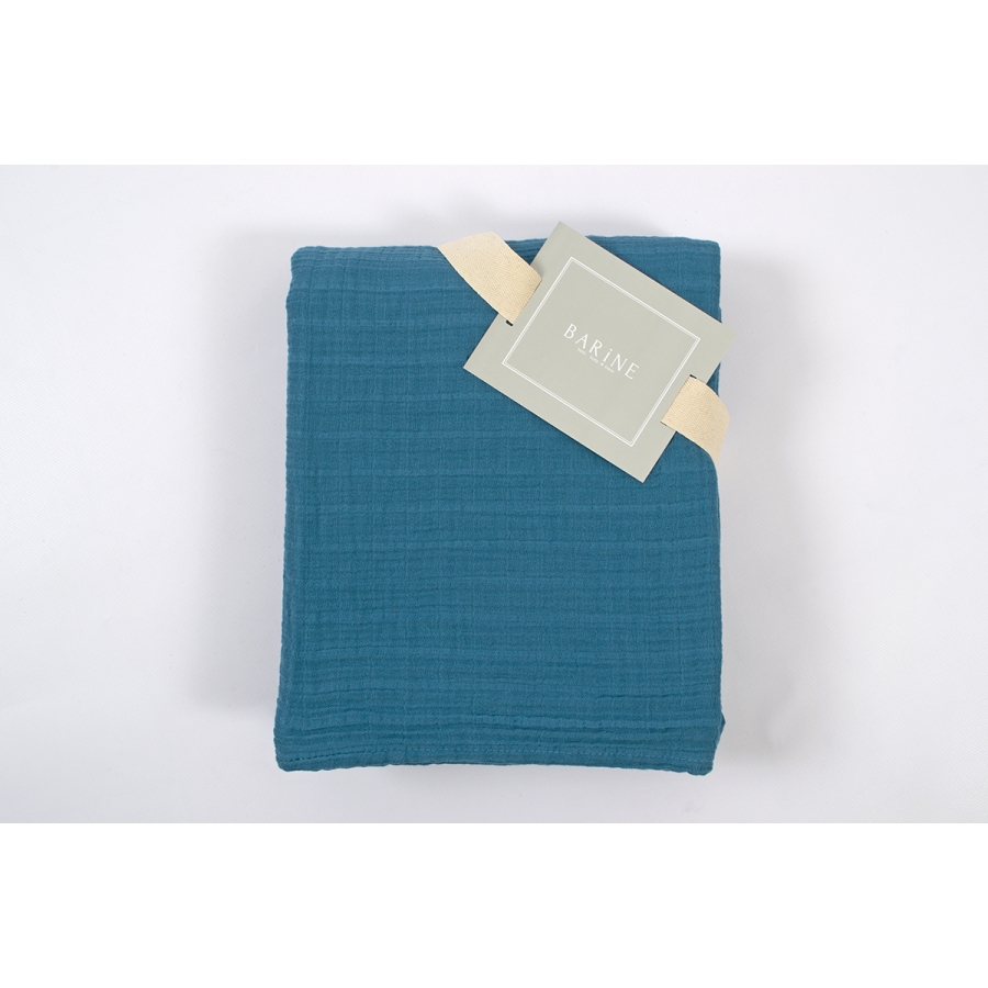 

Покрывало Barine - Muslin lyons blue 200*225 голубой