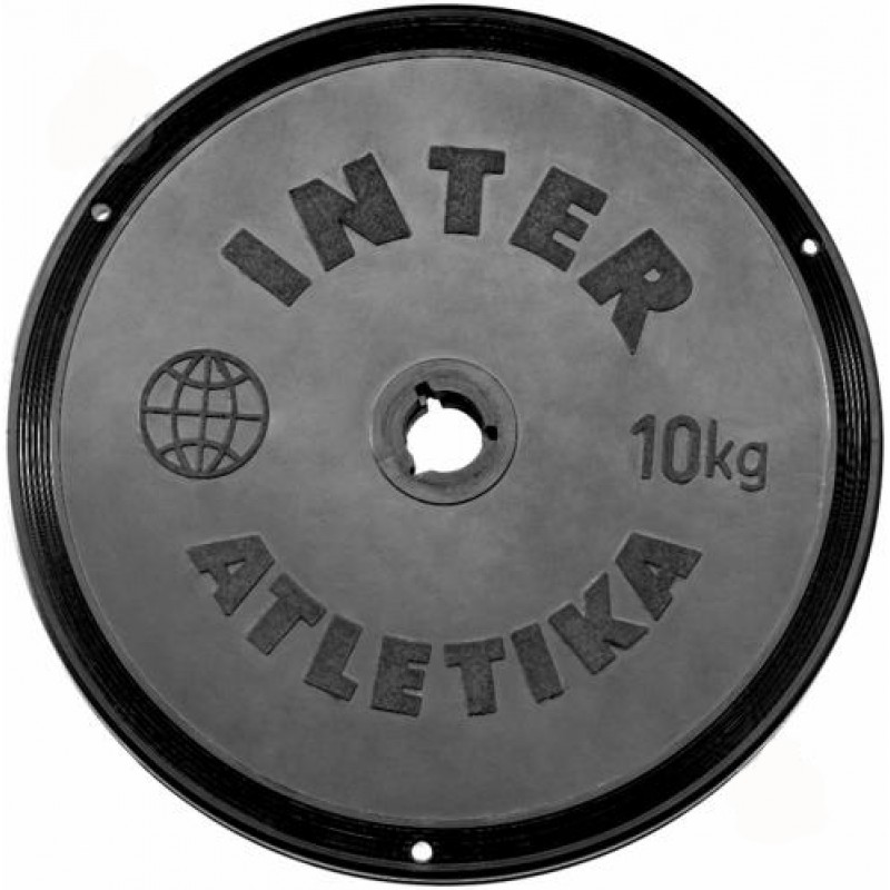 

Диск InterAtletika черный 10 кг, код: ST520.5B