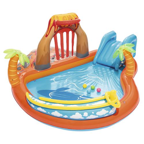 

Игровой центр Bestway 53069 «Вулкан», 265х265x104 см, с горкой и шариками