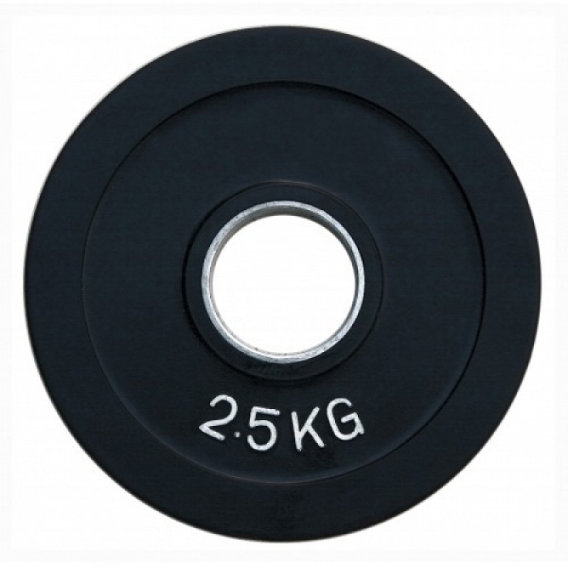 

Диск олимпийский обрезиненный Fitnessport черный 2,5 кг, код: RCP19-2.5
