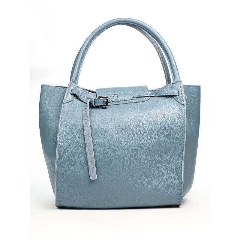 

Женская кожаная сумка Italian Bags Голубой