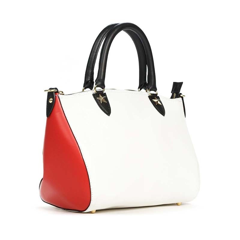 

Женская кожаная сумка Italian Bags Белый