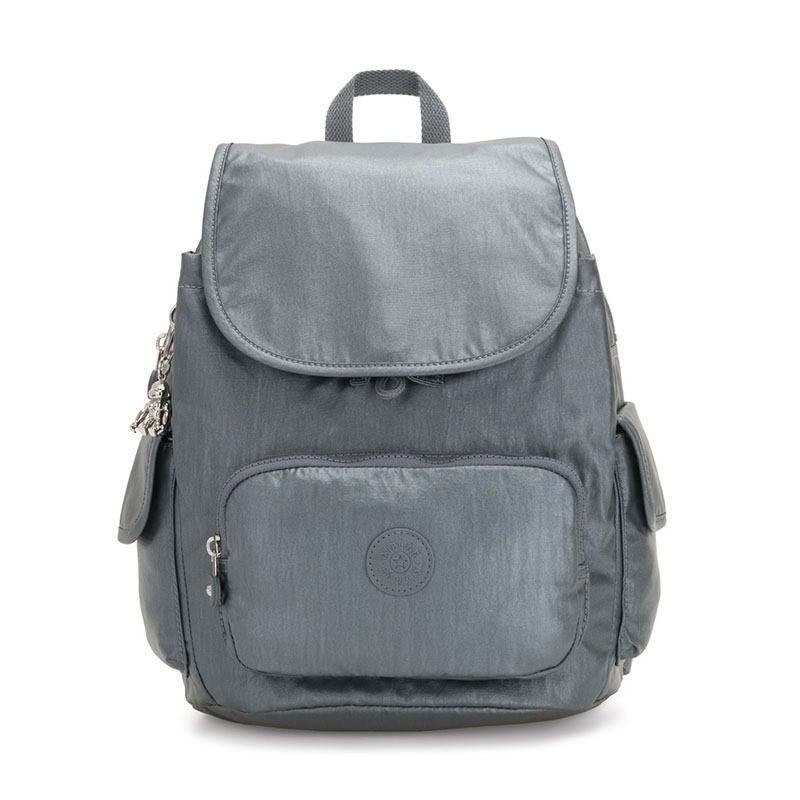 

Городской рюкзак Kipling Basic Plus City Pack Steel Gr Metal S 13л