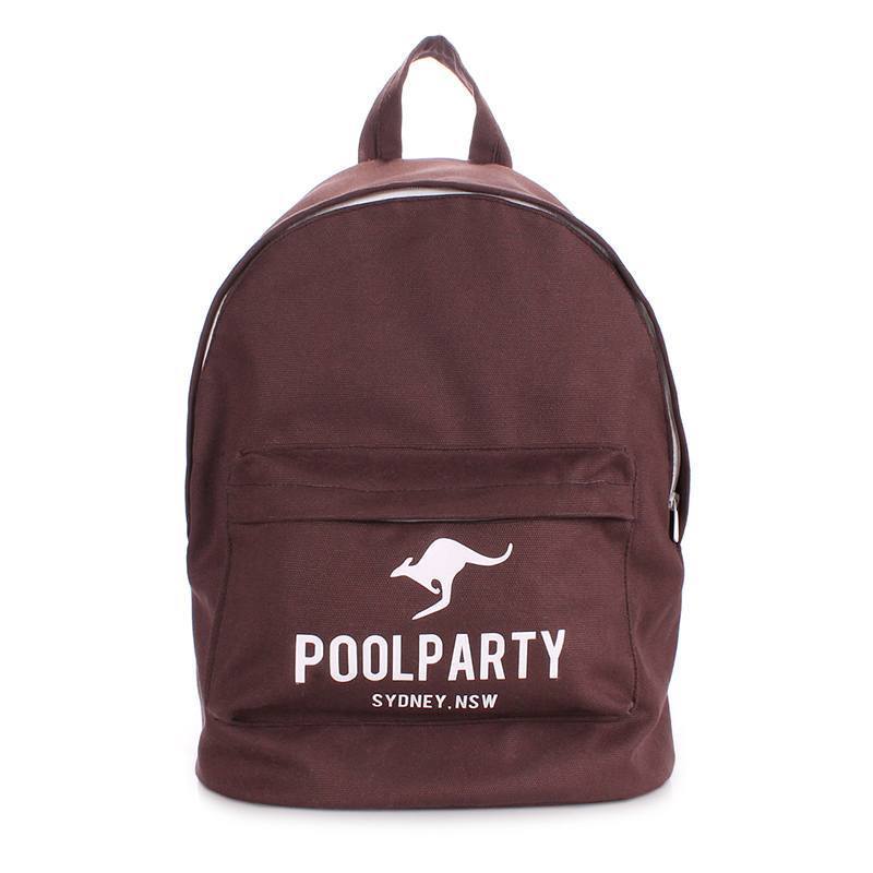 

Городской молодежный рюкзак Poolparty (backpack-oxford-brown)