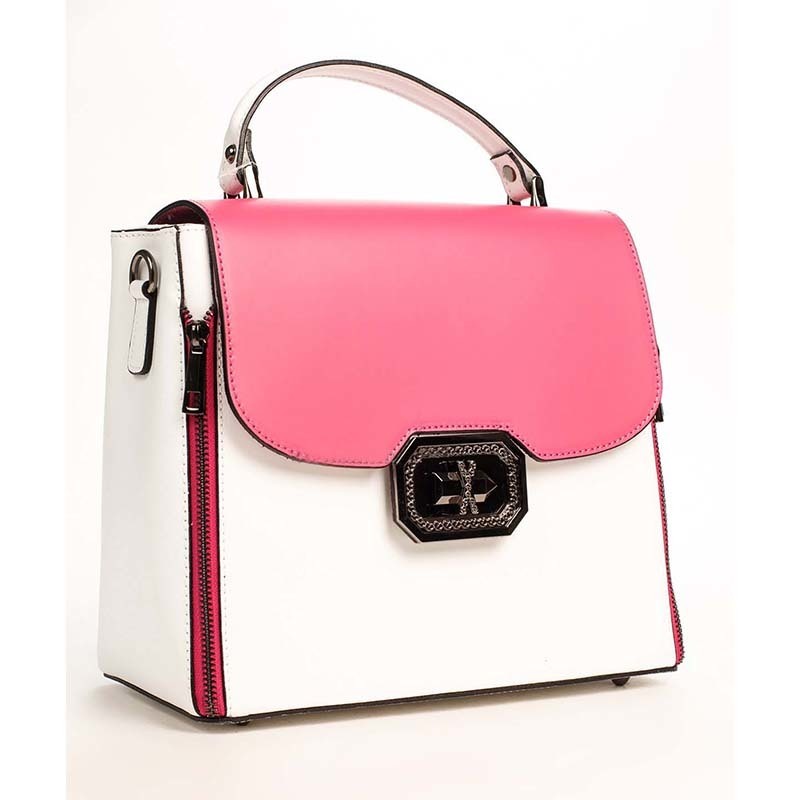 

Женская кожаная сумка Italian Bags Розовый